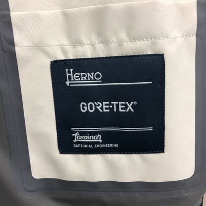 美品◆ヘルノ ラミナー コート IMO010UL-11101-1300 アイボリー  ゴアテックス メンズ サイズ44 Herno 【AFB24】