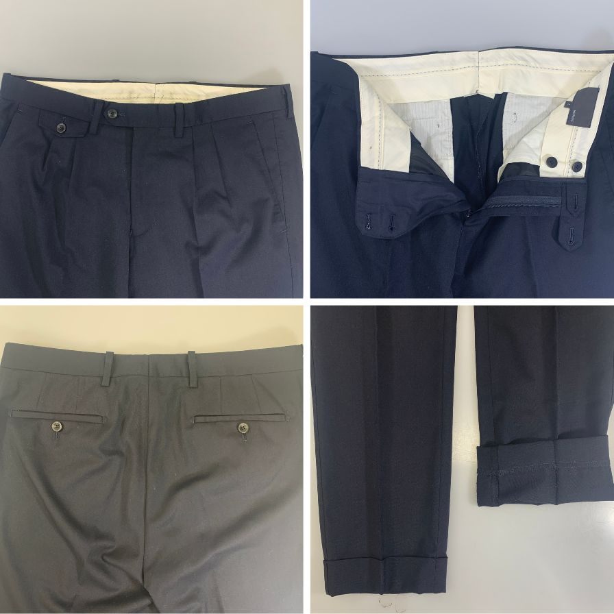 モアレス スーツ セットアップ 3B ネイビー サイズL メンズ MORLES【AFA22】