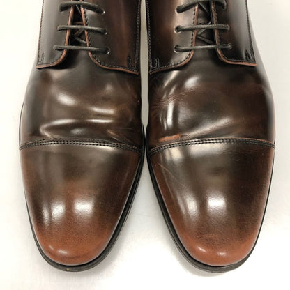リーガル レースアップシューズ ストレートチップ ダークブラウン メンズ サイズ24.5 241S REGAL 約24.5cm【AFC45】
