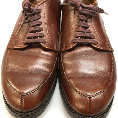 オールデン レザーシューズ Vチップ 549 旧ロゴ カーフ メンズ サイズUS6 ブラウン ALDEN ビジネスシューズ 約24.0cm【LA】【中古】