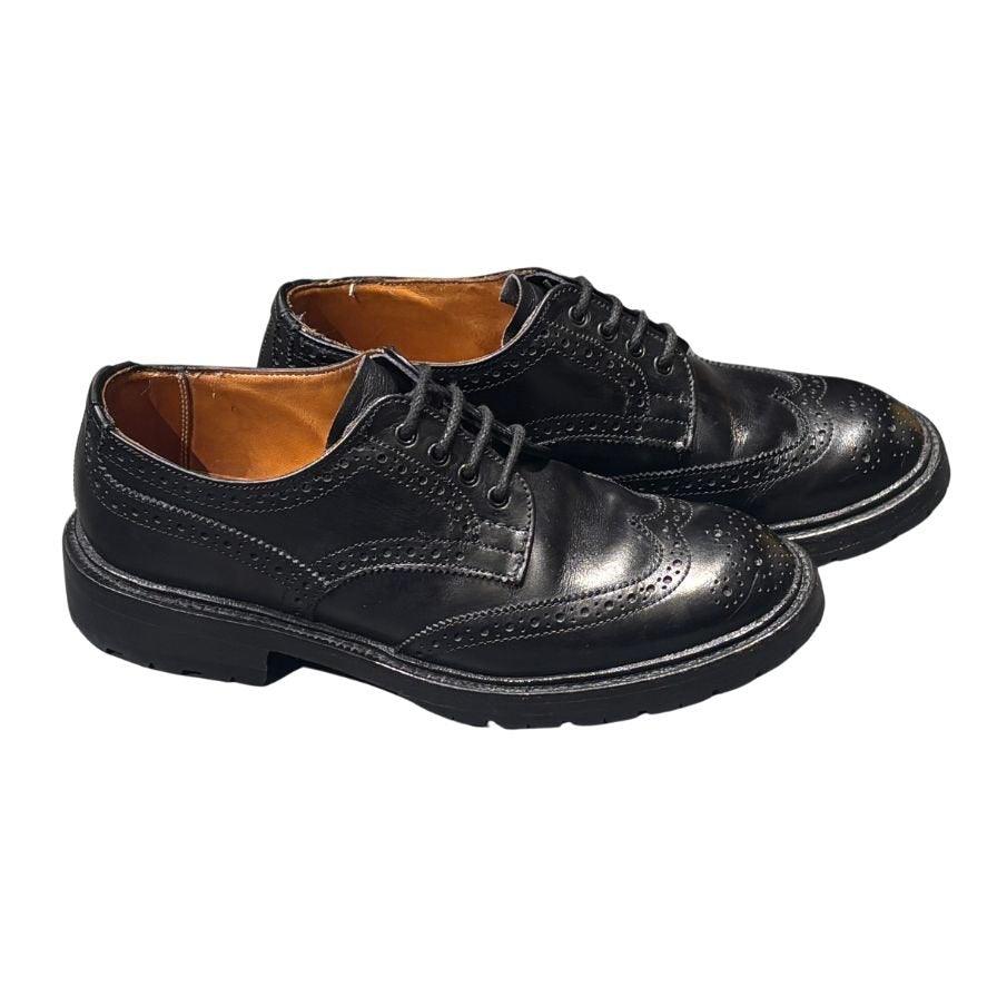 トリッカーズ レザーシューズ バートン L5633 カーフ ブラック レディースサイズUK5 Tricker’s ビジネスシューズ 約23.5cm【LA】【中古】