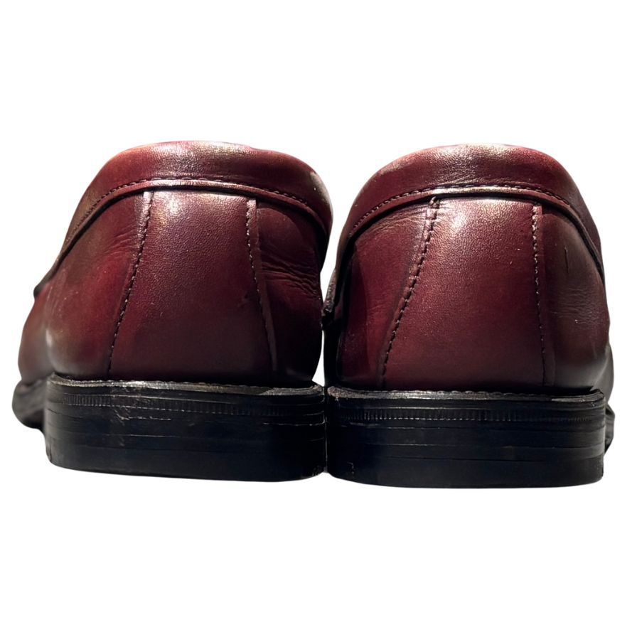 オールデン レザシューズ ペニーローファー 6736 カーフ バーガンディ サイズUS6.5D ALDEN ローファー 約24.5cm【LA】【中古】