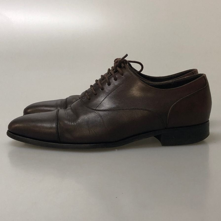 フォーティセカンド ロイヤルハイランド レザーシューズ ストレートチップ ブラウン サイズ7 メンズ 42ND ROYAL HIGHLAND 約25.5cm【AFC40】