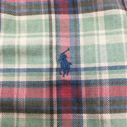 ラルフローレン チェックシャツ 長袖 ポニー刺繍 メンズ サイズL RALPH LAUREN【LA】