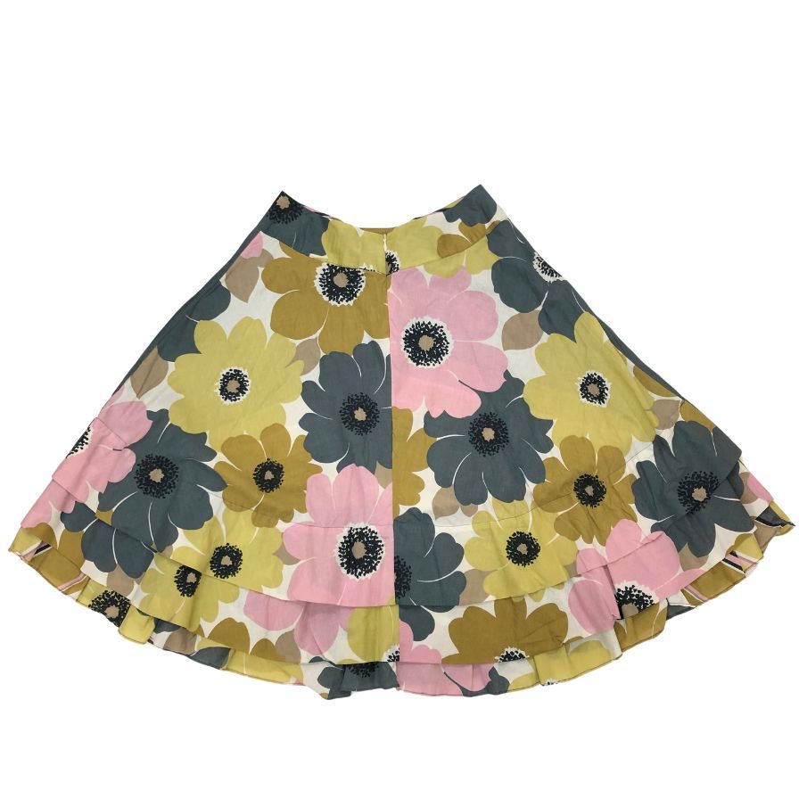 マルニ フラワープリント スカート サイズ40 レディース 花柄 MARNI MADE IN ITALY【AFB40】