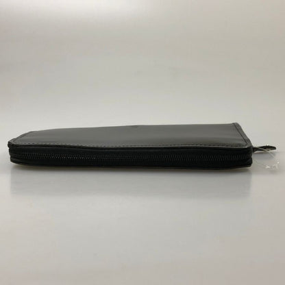 グレンロイヤル 長財布 ラウンドジップ コードバン ブラック ゴールド金具 GLENROYAL【AFI1】