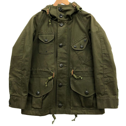 美品◆ナイジェルケーボン マルチポケットスルージャケット グリーン メンズ サイズ46 Nigel Cabourn 【AFA21】