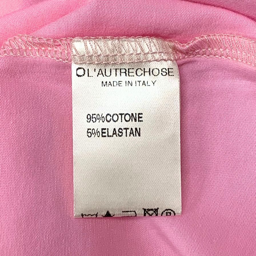 極美品◆ロートル ショーズ Tシャツ メンズ ピンク サイズL OL’AUTRECHOSE 【AFB29】