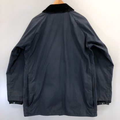 美品◆バブアー ジャケット ビューフォート SL ワックス コットン 3ワラント ネイビー メンズ サイズ42 Barbour 【AFA13】