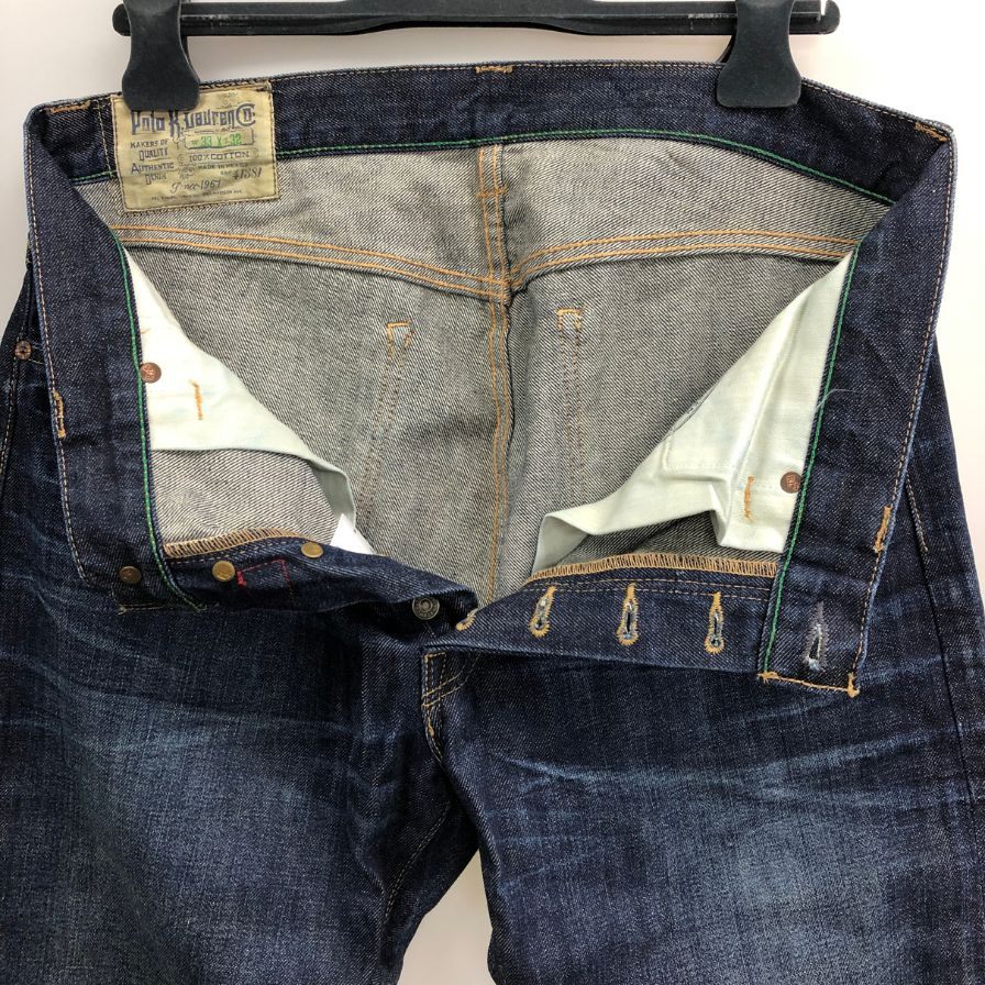 ポロ ラルフローレン デニム パンツ 15941 メンズ サイズ33×32 ブルー POLO RALPH LAUREN 【AFB1】