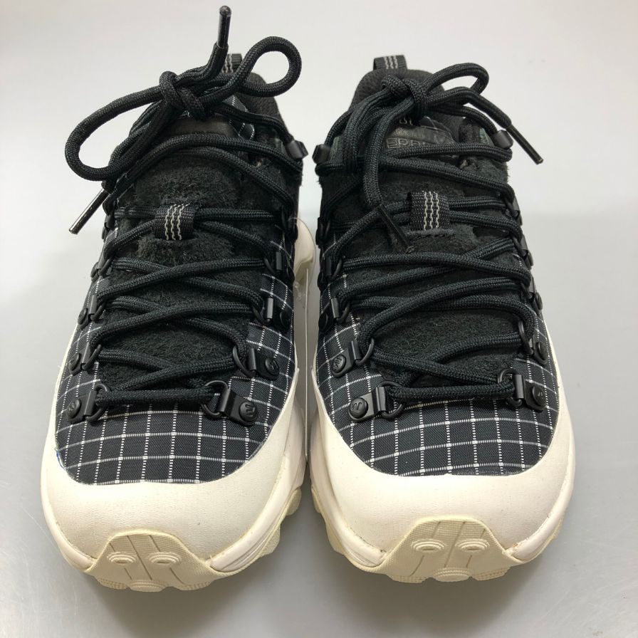 メレル トレッキングシューズ ビブラムソール オンタリオ スポーツ ブラック×ホワイト サイズ23.5cm  MERRELL 約23.5cm【AFD15】