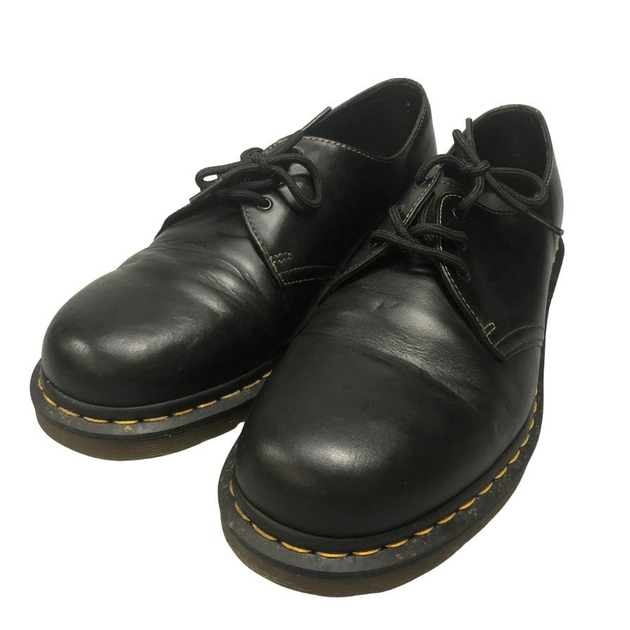 ドクターマーチン レザーシューズ 3ホール プレーントゥ 1461 サイズUK10 ブラック Dr.Martens 約29.0cm【AFD15】