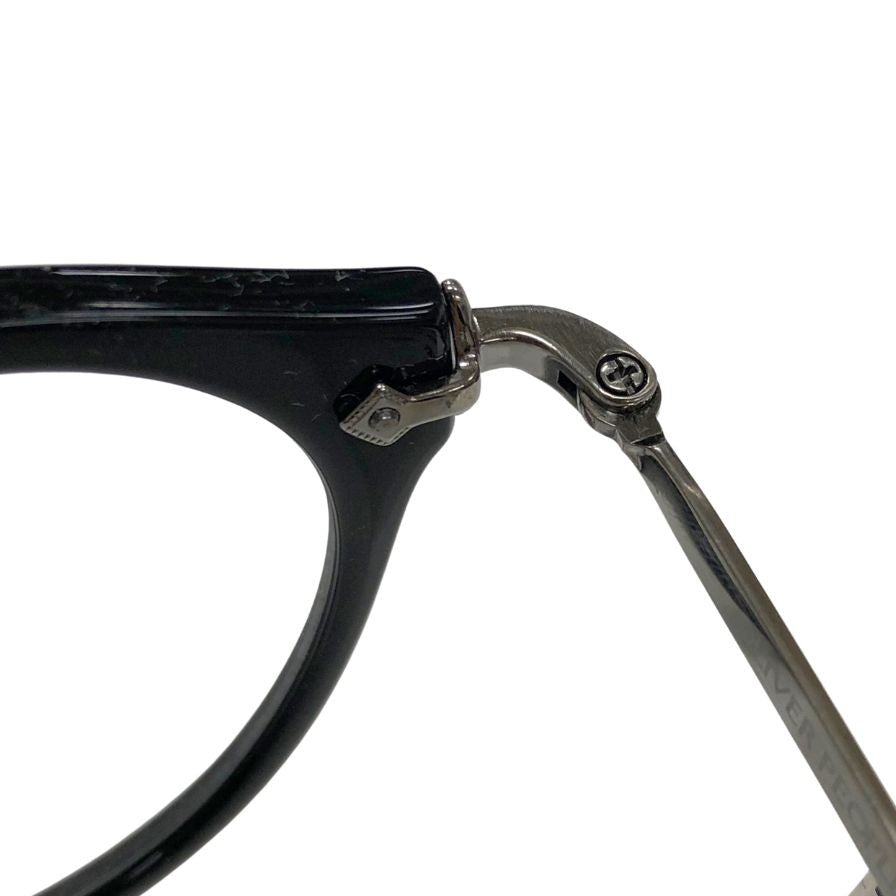 オリバーピープルズ メガネ 505 リミテッドエディション 47□24-142 ブラック×シルバー OLIVER PEOPLES【AFI9】