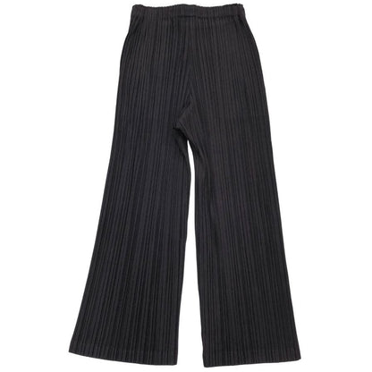 プリーツプリーズ イッセイミヤケ プリーツパンツ PP51JF614 ラミー レディース ブラウン サイズ4 PLEATS PLEASE ISSEY MIYAKE 【AFB19】
