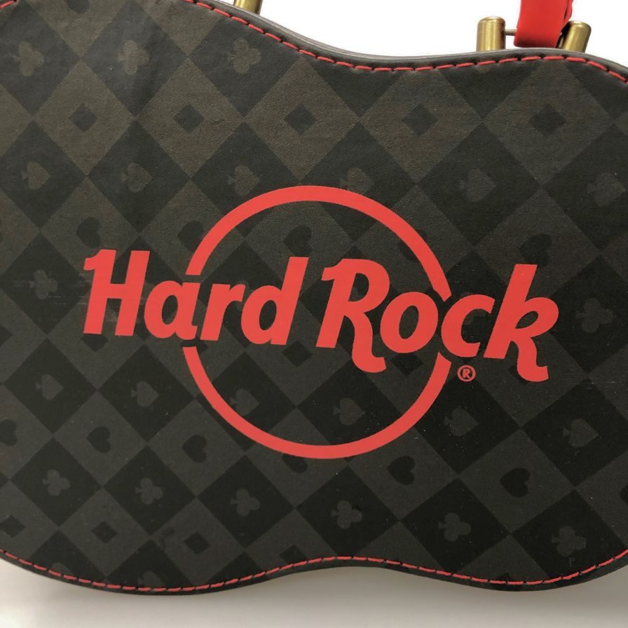 ハードロックカフェ リミテッドエディション ポーカーセット イン ギターケース ブラック Hard Rock Cafe Limited Edition Poker Set in Guitar Case【AFI28】【中古】