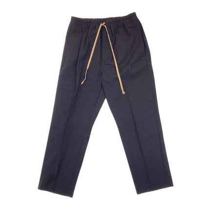 Good Condition ◆ Rick Owens Drawstring Long Pants Black Size 50 Rick Owens Men's [AFB16] 