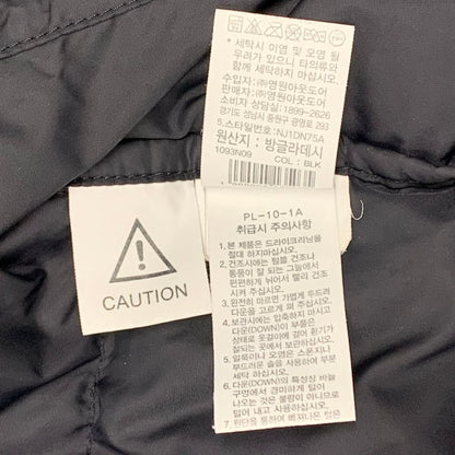 極美品◆ノースフェイス  ダウンジャケット NJ1DN75A ヌプシ 韓国モデル ECO NUPTSE JACKET ブラック サイズL  THE NORTH FACE 【AFA1】