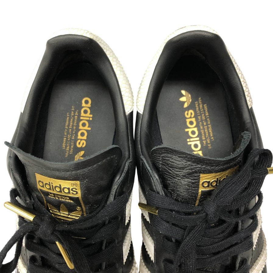 アディダス × アトモス ローカットスニーカー スーパースター レザー ゴアテックス ID3265 別注 ブラック メンズ サイズ27.5cm Adidas Atomos 約27.5cm【AFC3】