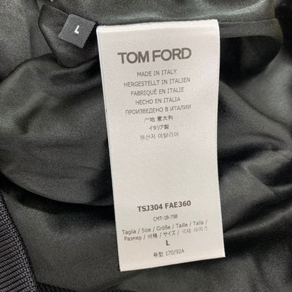 極美品◆トムフォード トップス トレーナー スパンコール メンズ サイズL ブラック TOM FORD 【AFB42】