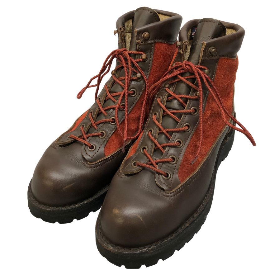 ダナー レースアップブーツ エクスプローラー ゴアテックス 38700X ブラウン US8.5 Danner 約26.5cm【AFC47】