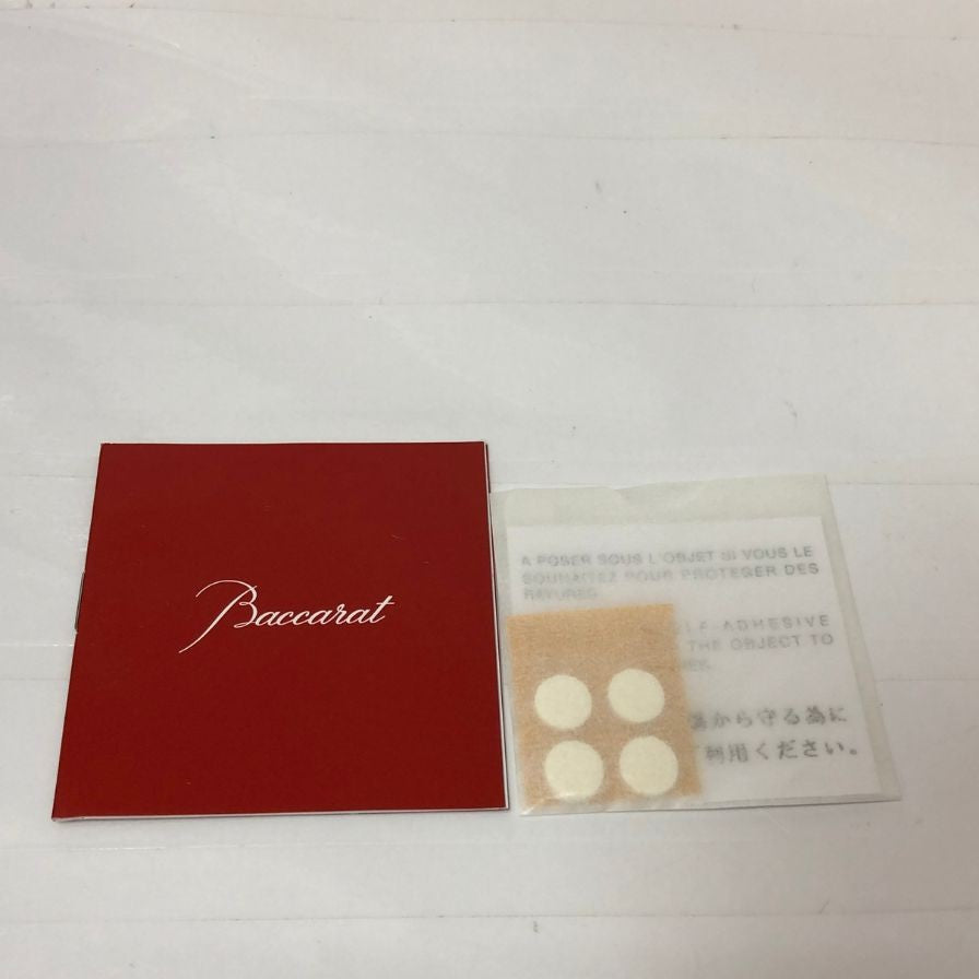 バカラ クリスタルオブジェ 干支 猿 Baccarat【AFB55】【中古】