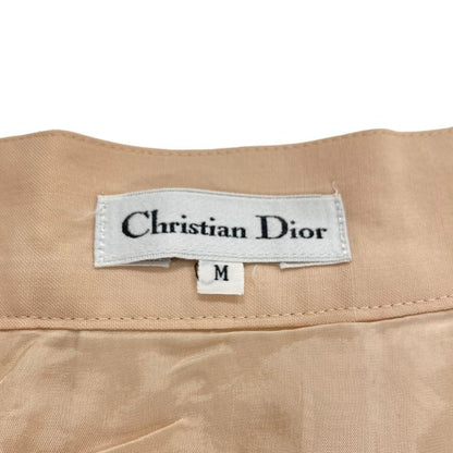 クリスチャンディオール スカート ひざ丈 KP4V20700 ベージュ系 サイズM レディース Christian Dior【AFB22】