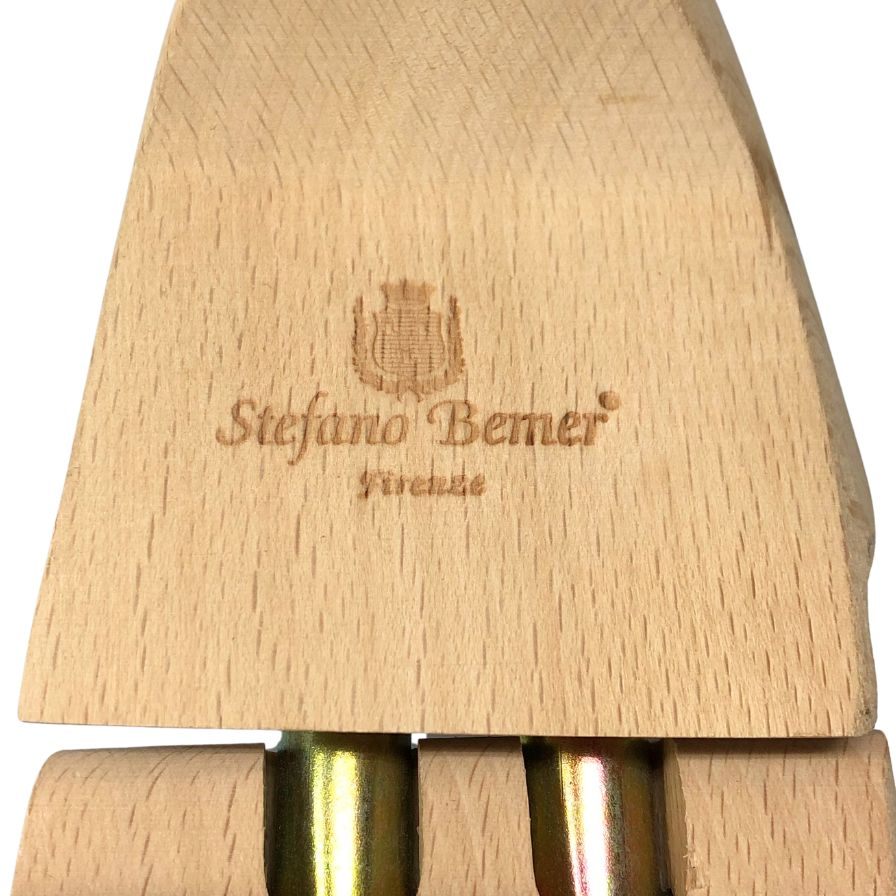 ステファノ ベーメル シューツリー シューキーパー 木製 サイズ41 左足のみ Stefano Bemer 約26.0cm【AFC8】