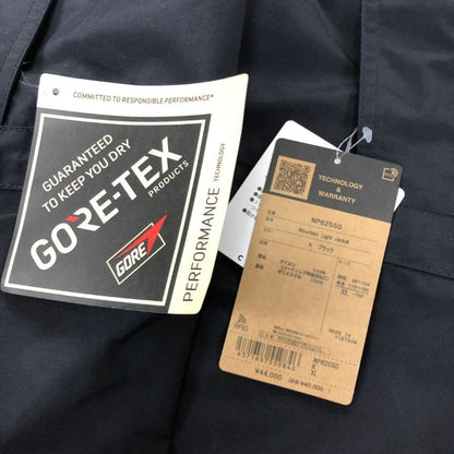 新品同様◆ノースフェイス NP62550  マウンテンライトジャケット ナイロン ブラック メンズ サイズXL THE NORTH FACE 【AFB18】