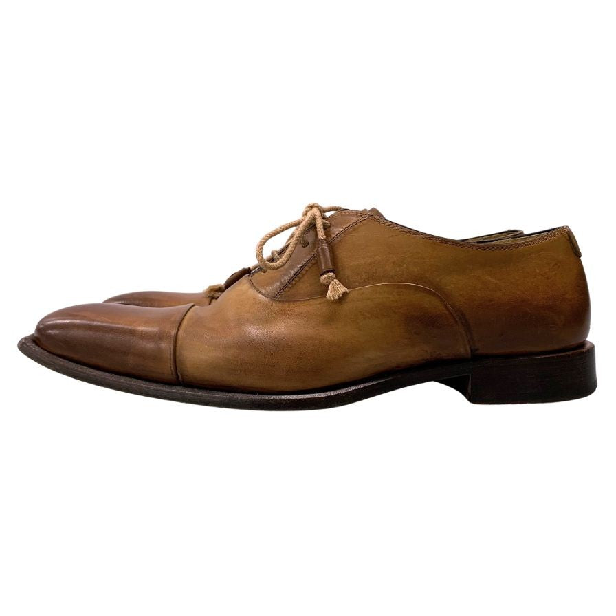 ステファノブランキーニstefano branchiniドレスレザーシューズ茶7 ステファノブランキーニstefano branchiniドレスレザーシューズ