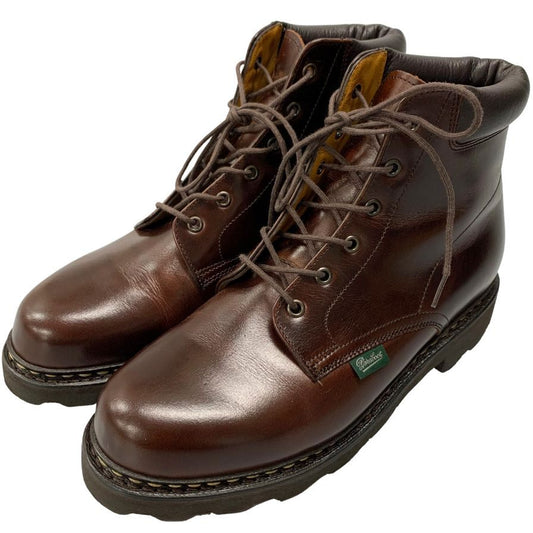 パラブーツ ベルジュラック エコルセ ブラウン UK6 6F82594 21 PARABOOT BERGERAC LIS ECORCE 約24.5cm【AFC47】