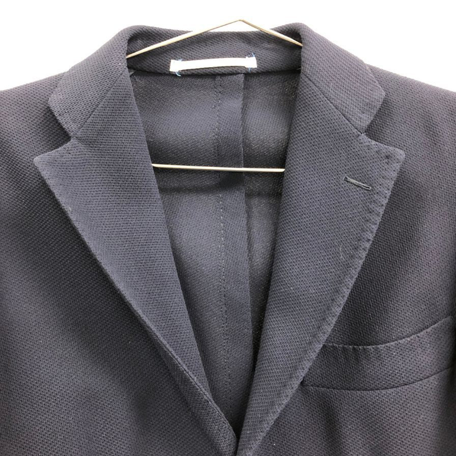 極美品◆リングヂャケット 3B ジャケット 春夏用 ウール メンズ サイズ44 ネイビー RING JACKET 【AFA8】