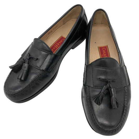 コールハン タッセルローファー ブラック メンズ サイズ8F COLEHAAN 約26.0cm【AFC2】