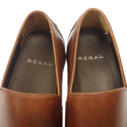 Used ◆Regal slip-on 56FR men's brown size 27 REGAL [AFC44] 