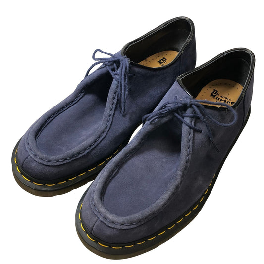 ドクターマーチン レザーシューズ モカシン スエード ネイビー系 メンズ サイズUK10 Dr.Martens 約28.5cm【AFC47】