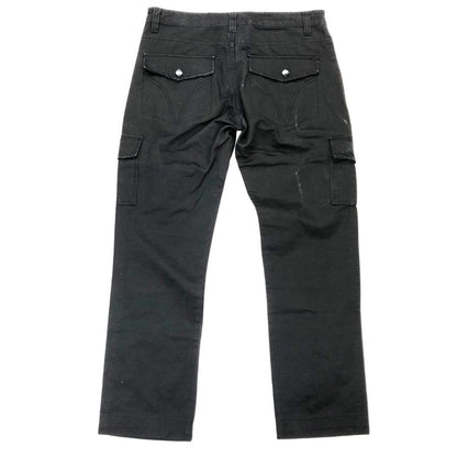 コムデギャルソン オム カーゴパンツ ブラック メンズ サイズ2 COMME des GARCONS HOMME 【AFB12】