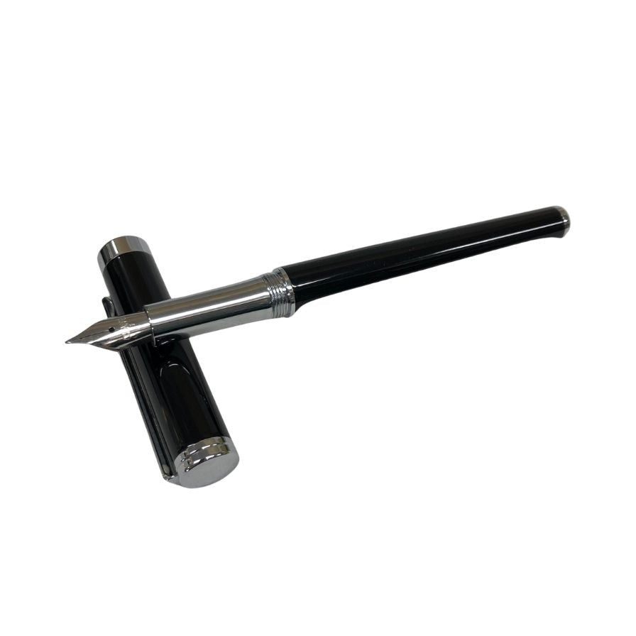 シェーファー 万年筆 インテンシティ ブラック×シルバー Fニブ SHEAFFER【AFI16】