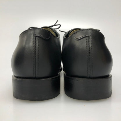 宮城興業 レザーシューズ ストレートチップ 外羽根 ZERBINOパターンオーダー SQ006 メンズ サイズ25cm2E ブラック MIYAGIKOGYO 約25.0cm【AFD5】