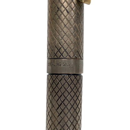 シェーファー 万年筆 スターリングシルバー ペン先14K シルバー SHEAFFER【AFB54】