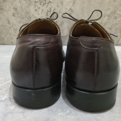 オールデン 43518 パンチドキャップトゥ コードバン ダークバーガンディ メンズ サイズUS8D ALDEN ビジネスシューズ 約26.0cm【LA】【中古】