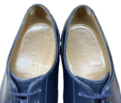 Good condition ◆ JM Weston leather shoes U tip 641 golf box calf men's size 7D navy JMWESTON [LA] 