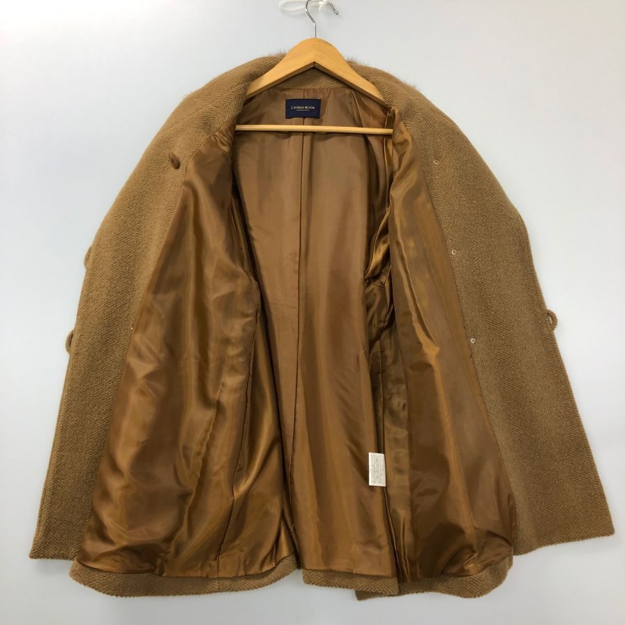 チュマンドール コート ミンクファー 切替 レディース ベージュ系 M CHUMANDOR【AFG1】