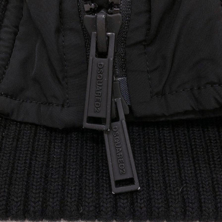 美品◆ディースクエアード 19AW MA-1 ICON ダウン ブラック レディース サイズ44 DSQUARED2 【AFA23】