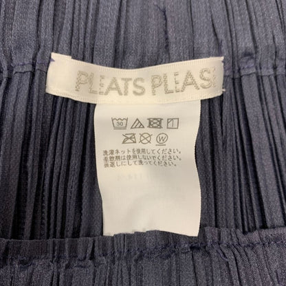 プリーツプリーズ パンツ PP53JF114 ポリエステル ダークグレイ レディース  サイズ4 PLEATS PLEASE ISSEY MIYAKE 【AFB1】