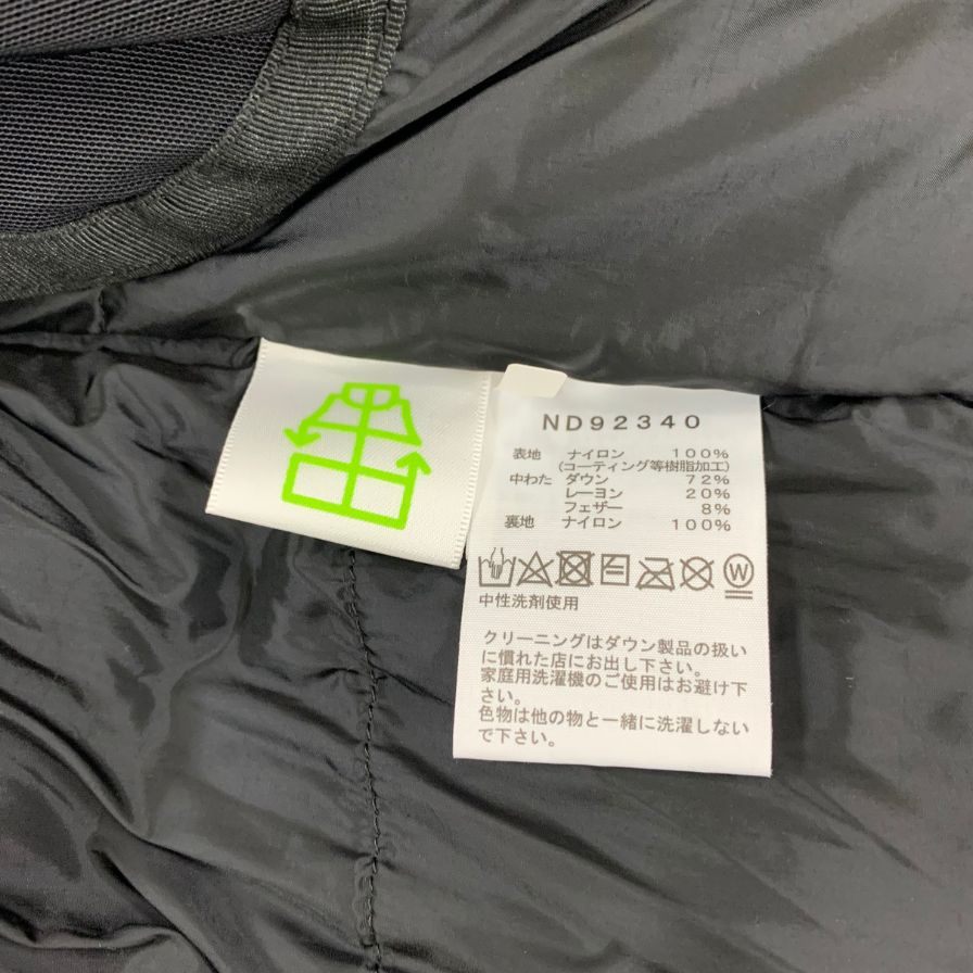 極美品◆ザ ノースフェイス バルトロライトジャケット ND92340 ブラック メンズ サイズM THE NORTH FACE Baltro Light Jacket 【AFA16】