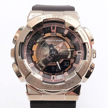 カシオ Gショック × ビューティフル ピープル 腕時計 クオーツ デジタル アナログ GM-S110BP-5AJR ゴールド G-SHOCK beautiful people【AFI15】