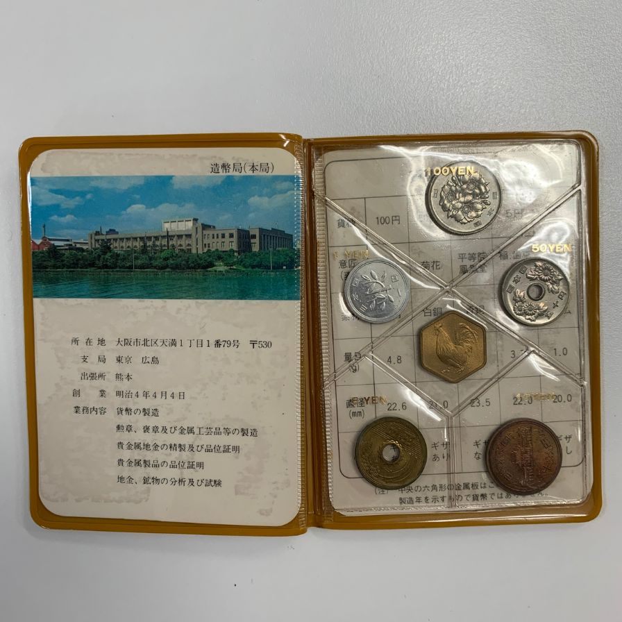 【9セット】造幣局 166＆666円貨幣セット 1976～1982 総額 青緑あり【AFB53】【中古】