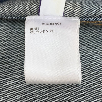 極美品◆ラルフローレン パープルレーベル デニムジャケット メンズ インディゴ サイズS RALPH LAUREN PURPLE LABEL 【AFB16】