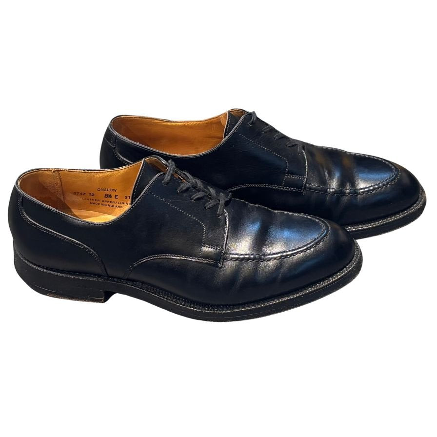 クロケット&ジョーンズ レザーシューズ オンスロー サイズUK8.5E メンズ ブラック CROCKETT&JONES ビジネスシューズ 約27.0cm【LA】【中古】