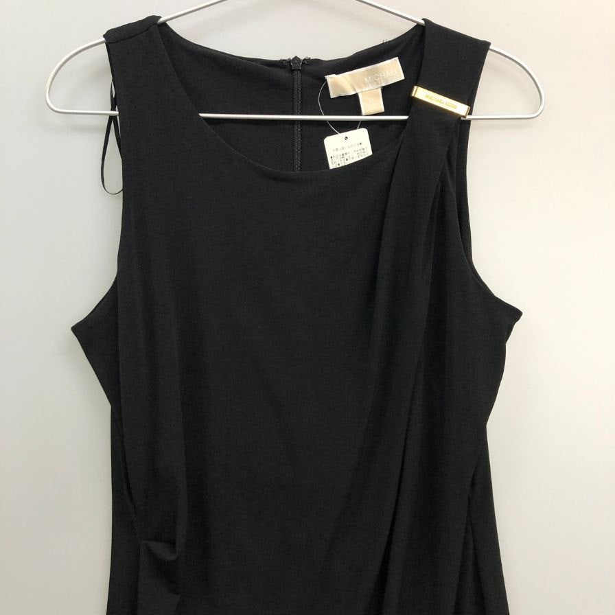 美品◆マイケルコース ノースリーブワンピース ブラック レディース サイズM Michael Kors 【AFB20】