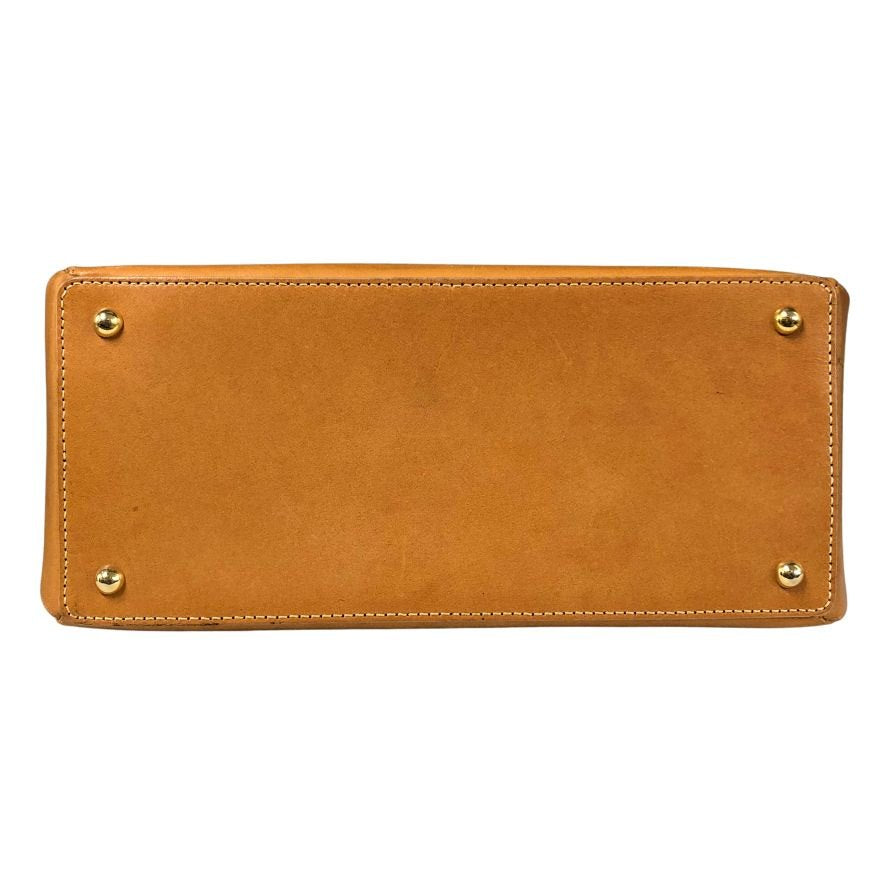 セリーヌ ハンドバッグ マカダム スエード×レザー レディース ピンクベージュ CELINE【AFE9】